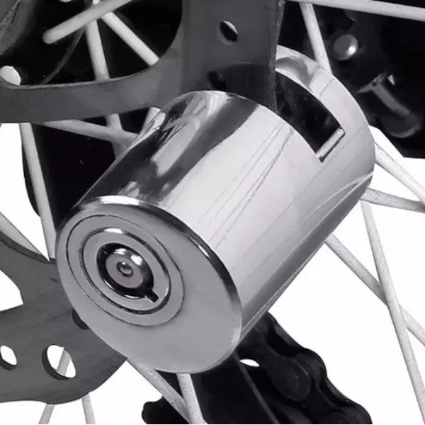 Push to Lock - Anti-Theft Sturdy Wheel Disc-Brake Lock