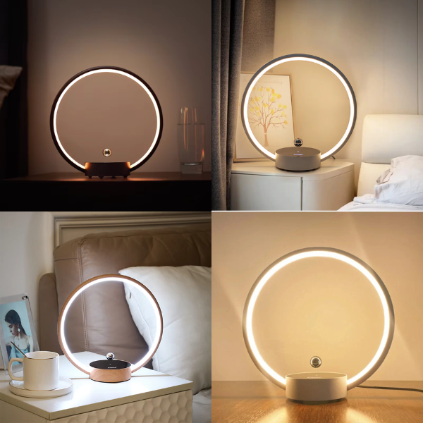 No Buttons - Levitating Circlo LED Lamp