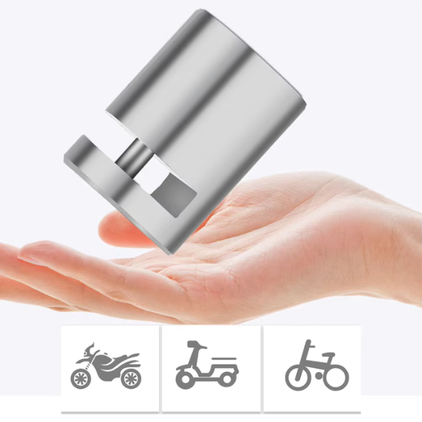 Push to Lock - Anti-Theft Sturdy Wheel Disc-Brake Lock