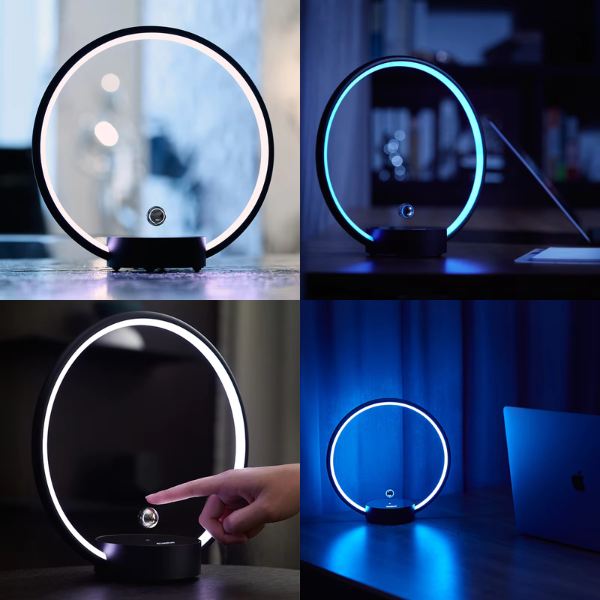 No Buttons - Levitating Circlo LED Lamp
