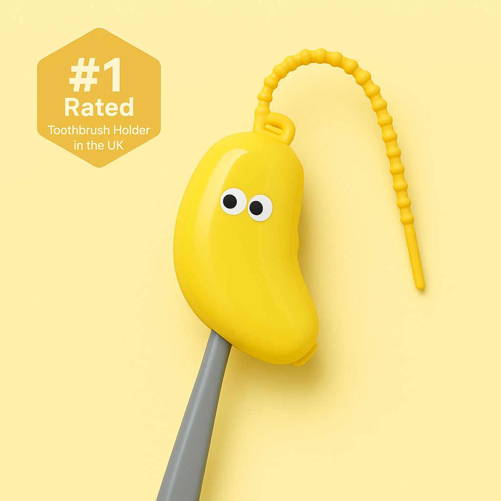 Cute Banana Toothbrush Cap Case and Brush