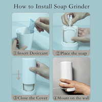 Waterproof - Wall-Mounted Soap Grinder