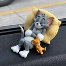 Nostalgic Vibes - Sleeping Tom & Jerry Car Ornament