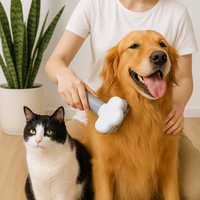 3-in-1 Pet Grooming Brush