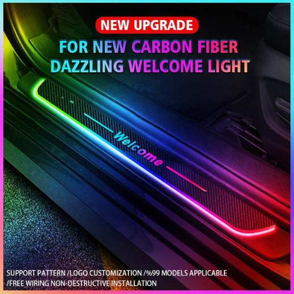 No Wiring - Car LED Door Sill Welcome Light
