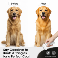 3-in-1 Pet Grooming Brush